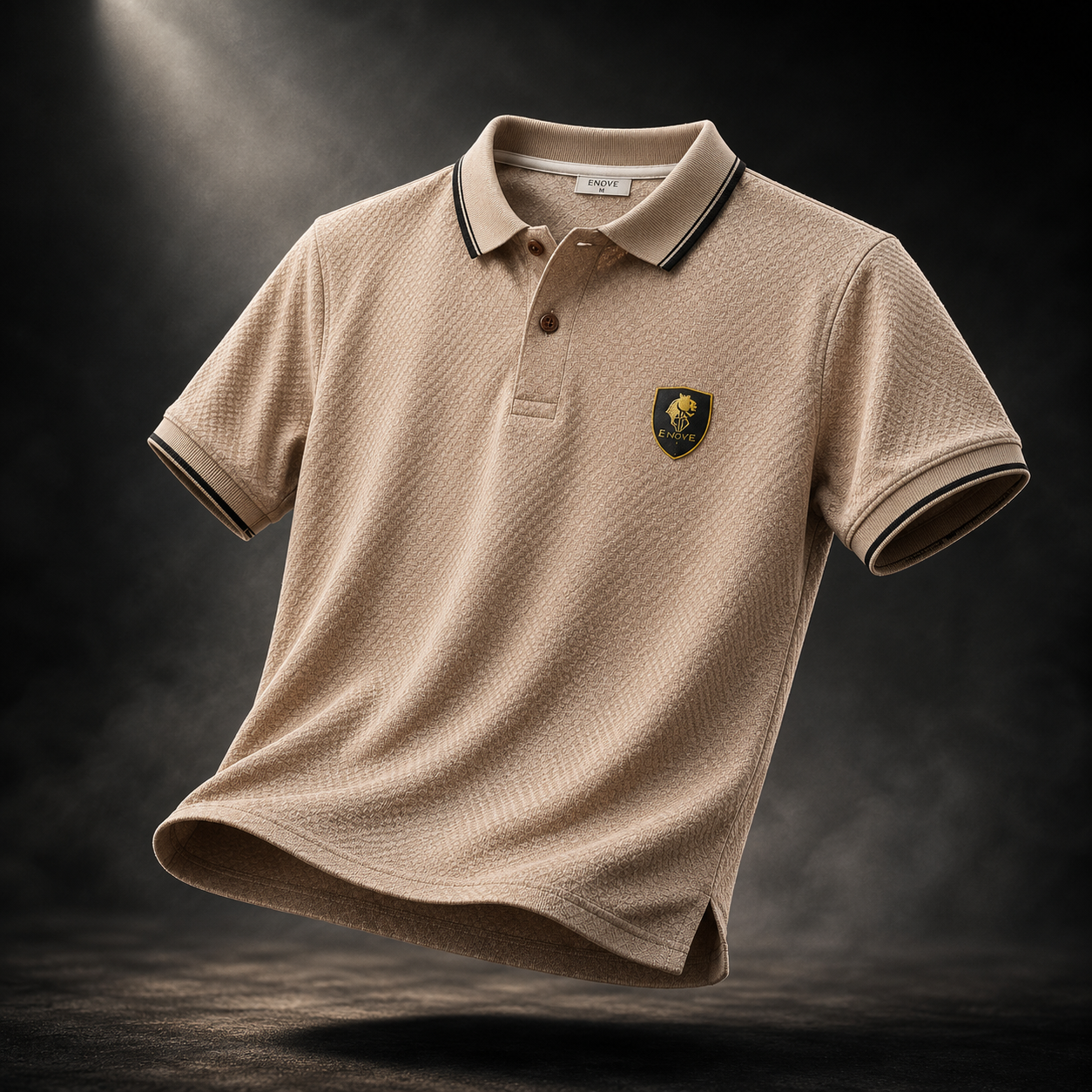 Polo Texturizado - Elegancia premium sin pagar precio de lujo