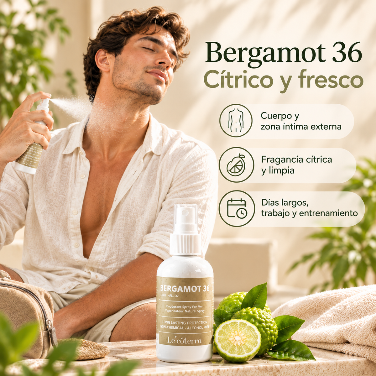 Fresh Confidence - Neutraliza el olor real, no lo disfraza