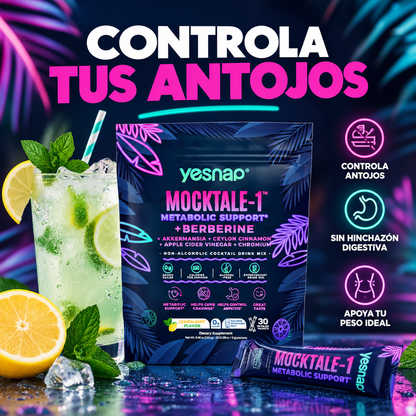 Yesnap Mocktale 1 - Adiós antojos, hola cintura definida