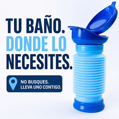 Pocket Toilet - No busques un baño, lleva uno contigo