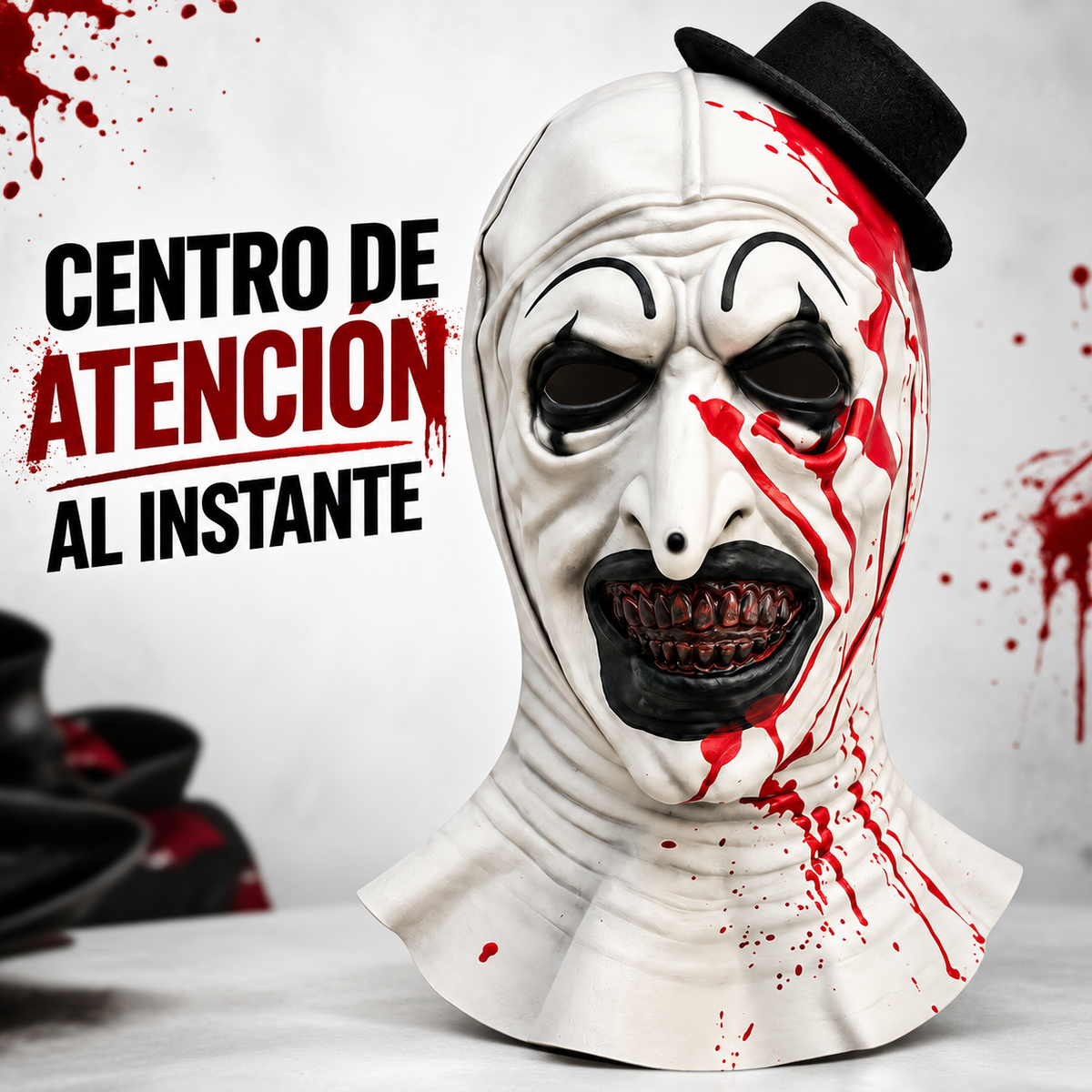 Máscara Art The Clown Terrifier - Terror garantizado
