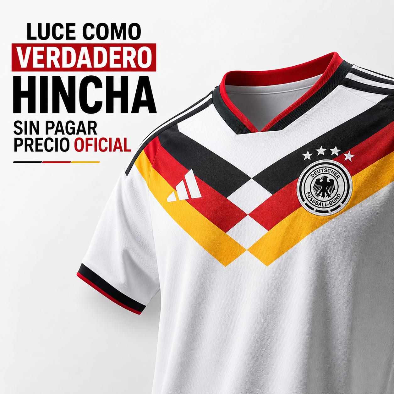 Camiseta Alemania Fan Jersey - Demuestra tu pasión