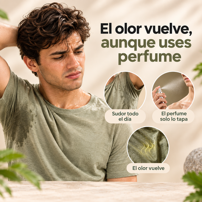 Fresh Confidence - Neutraliza el olor real, no lo disfraza