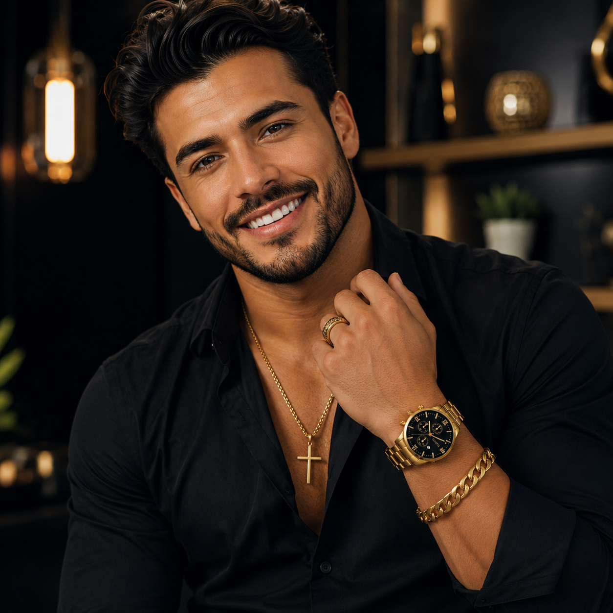 Luxury Set Gold - Regalo que combina elegancia y presencia