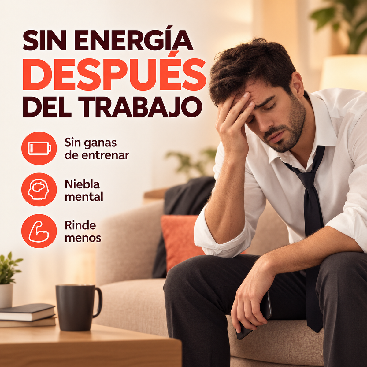 Testosterone+ Advanced 15 in 1 - Menos cansancio, más fuerza y enfoque