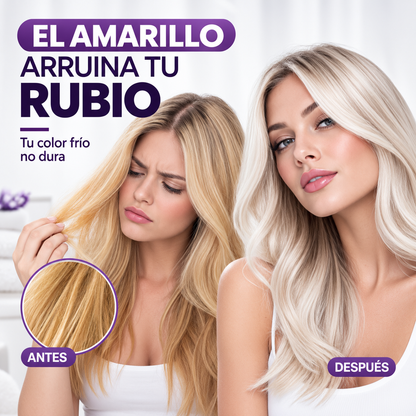 Karseell Purple Hair Mask - Rubio frío sin resecar tu cabello