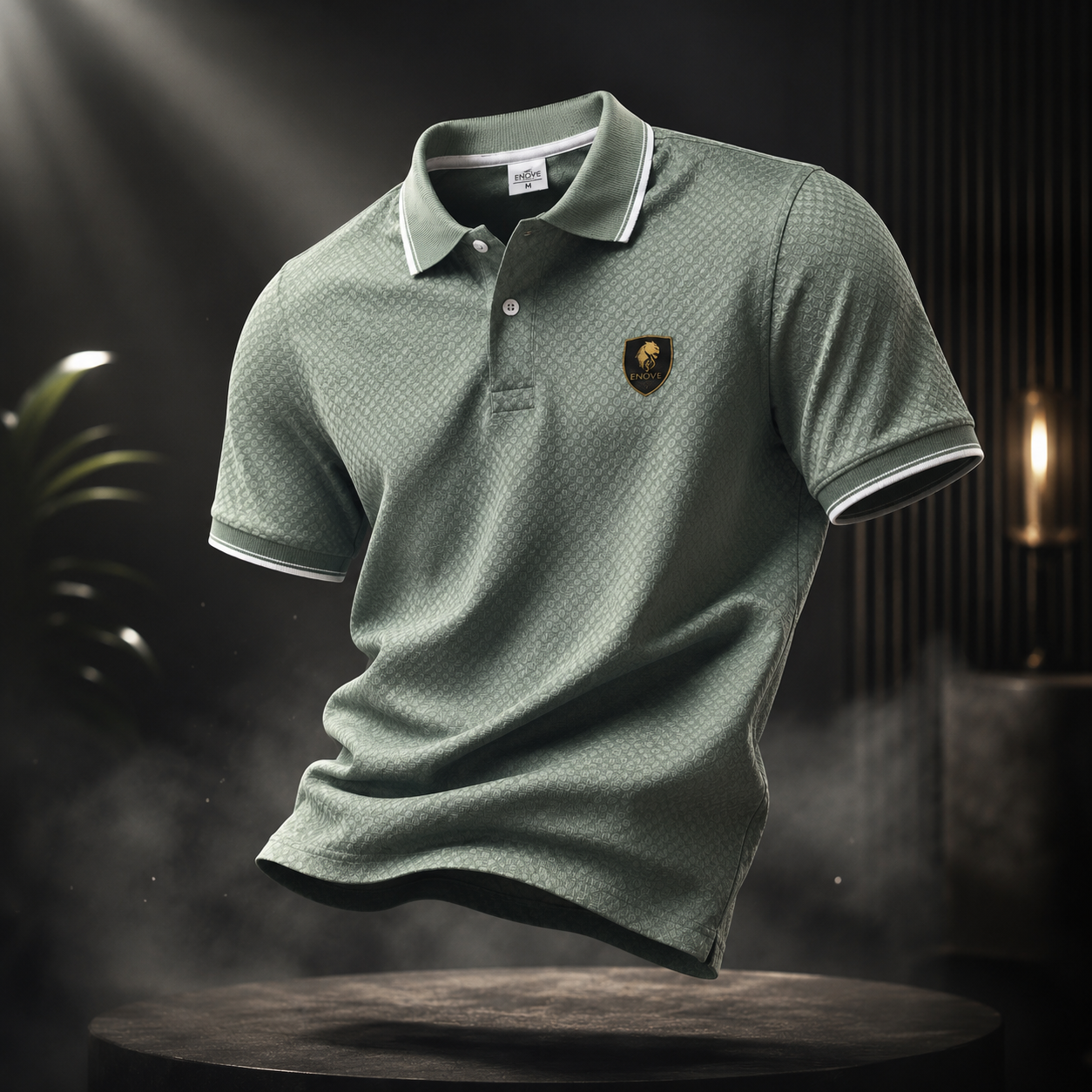 Polo Texturizado - Elegancia premium sin pagar precio de lujo