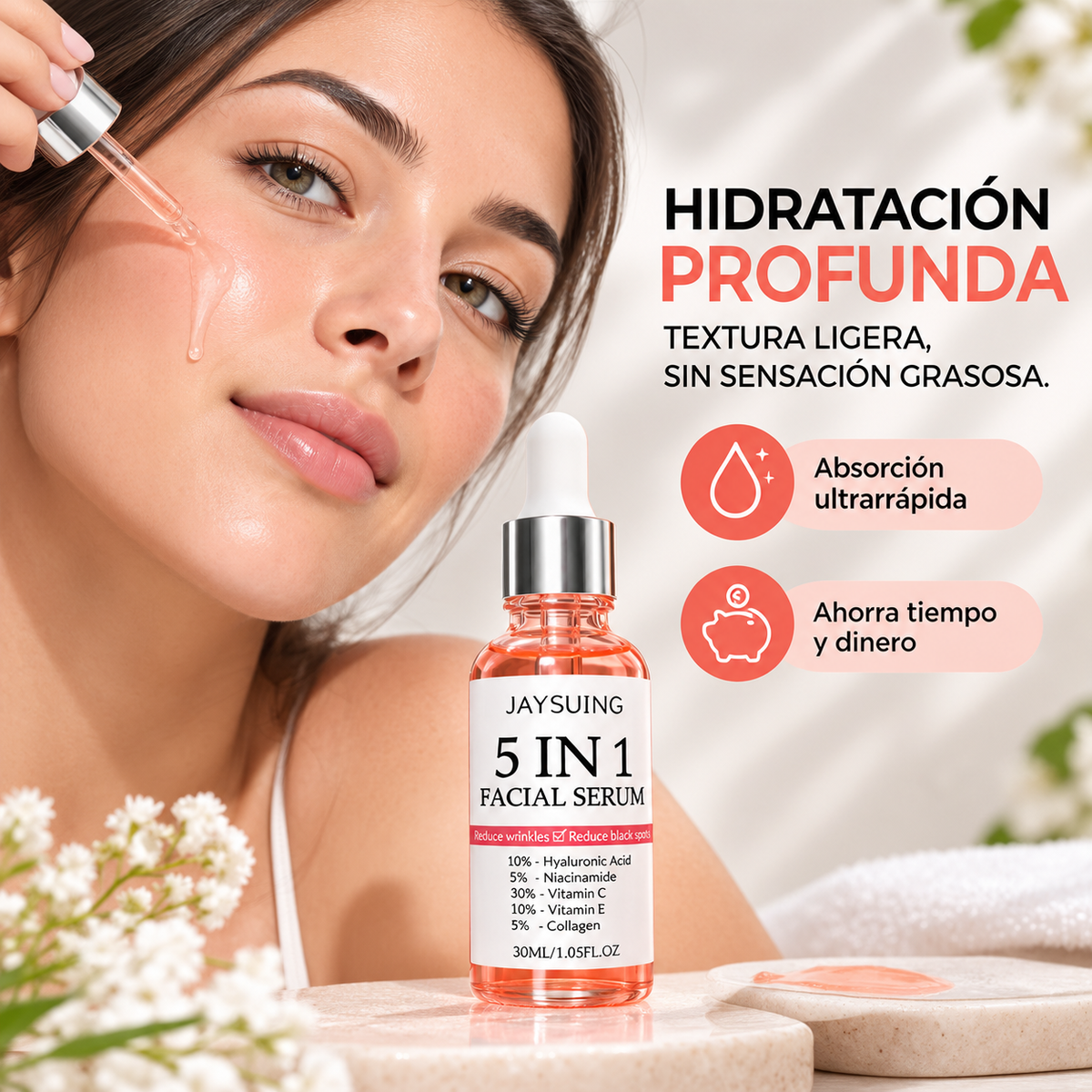 Jaysuing 5 En 1 ¡OFERTA 2x1! - Un sérum, cinco soluciones