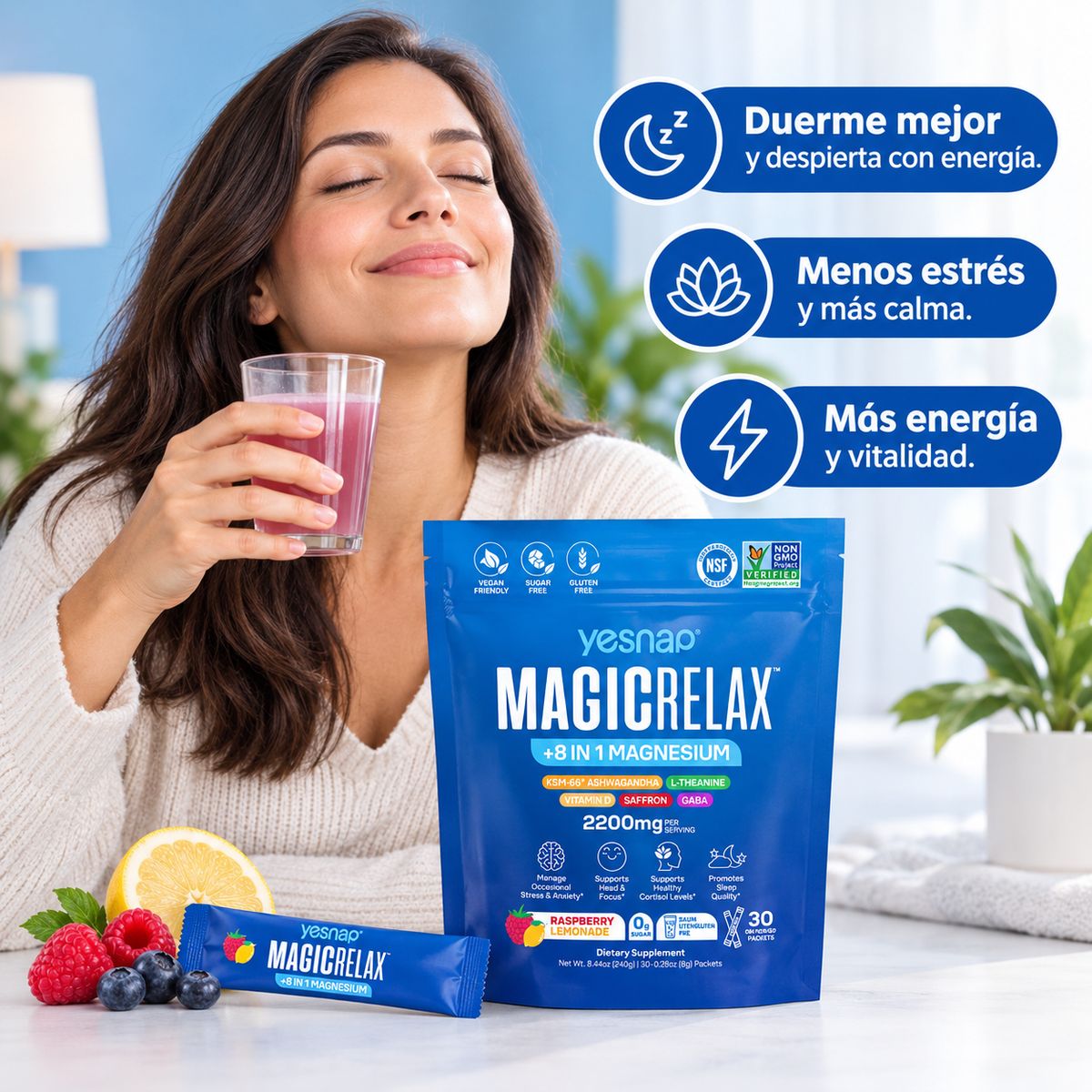 MagicRelax Yesnap - Calma, descanso y energía