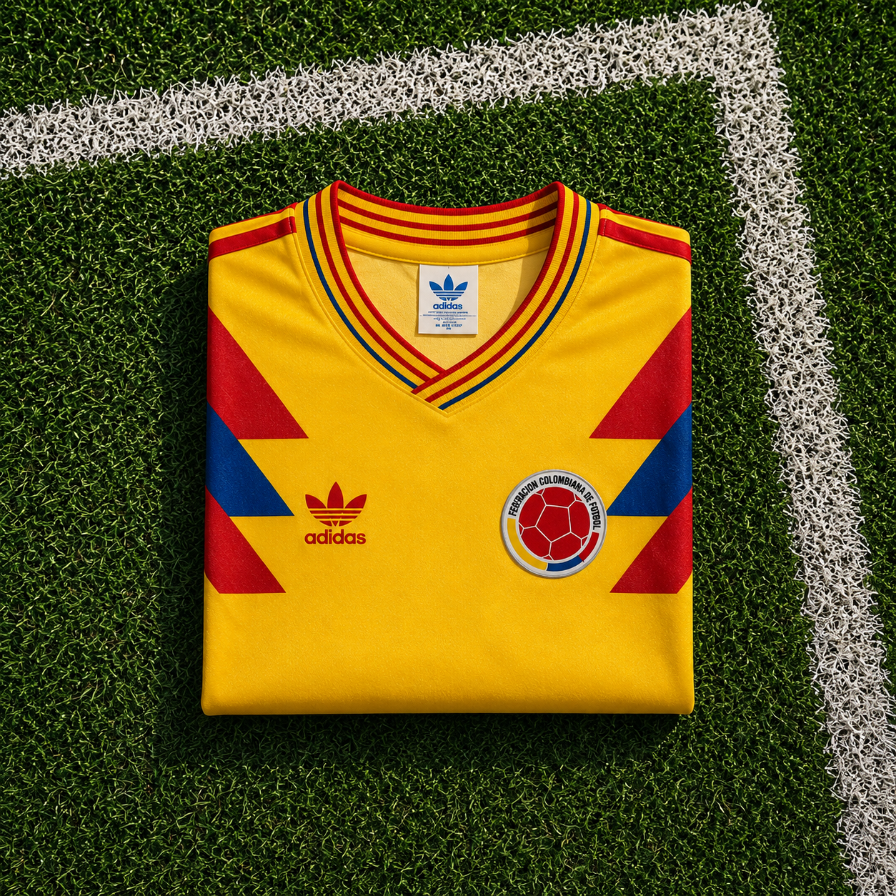 Camiseta Colombia Pibe Retro 1990™ – Orgullo colombiano que trasciende generaciones