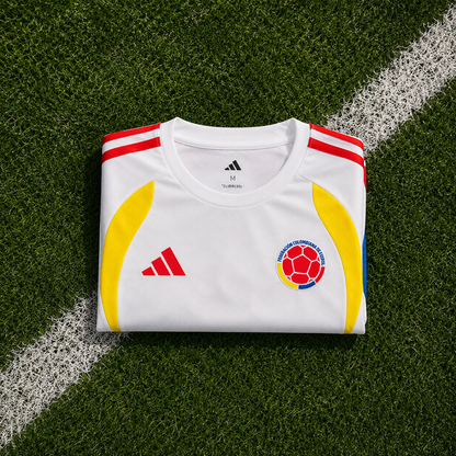 Camiseta Colombia Blanca De Entrenamiento™ – Orgullo colombiano en cada partido