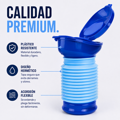 Pocket Toilet - No busques un baño, lleva uno contigo