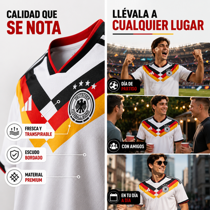 Camiseta Alemania Fan Jersey - Demuestra tu pasión
