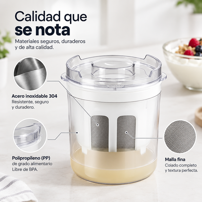 YogurCream Filter - Consigue yogur griego cremoso sin esfuerzo