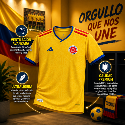 Camiseta Colombia Edición Gabo™ – Siente el orgullo tricolor