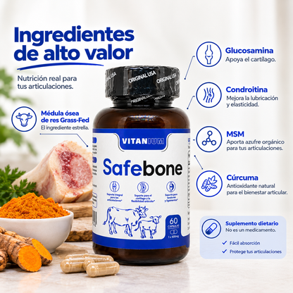 Safebone - Cartílago reconstruido, movilidad recuperada