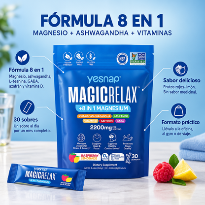 MagicRelax Yesnap - Calma, descanso y energía