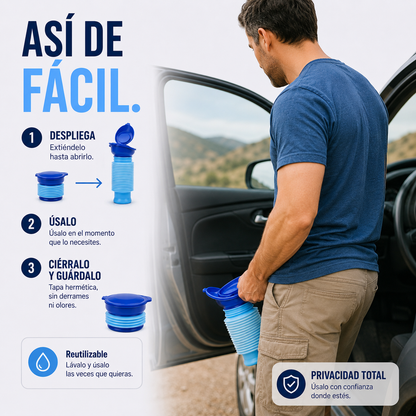 Pocket Toilet - No busques un baño, lleva uno contigo