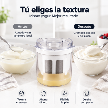 YogurCream Filter - Consigue yogur griego cremoso sin esfuerzo