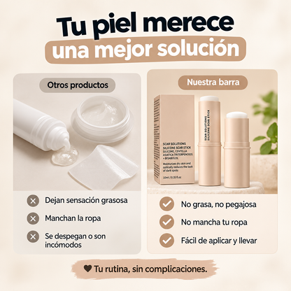 Barra De Silicona Cicatrizante ¡Oferta 2x1!