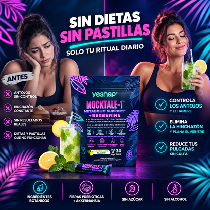 Yesnap Mocktale 1 - Adiós antojos, hola cintura definida