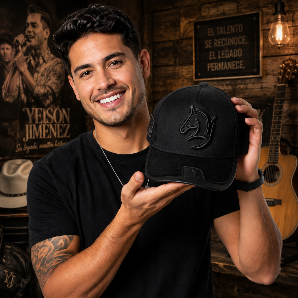 Gorra Premium Yeison Jiménez - Lleva su legado con orgullo eterno