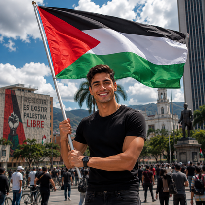 Bandera de Palestina - Tu voz de solidaridad