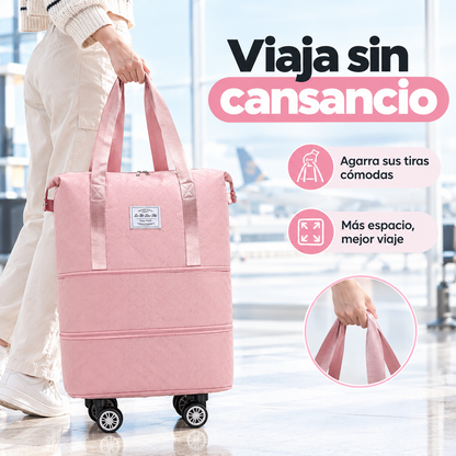 Bolso Viajero Expandible - Viaja sin cansancio ni sobrepeso de equipaje