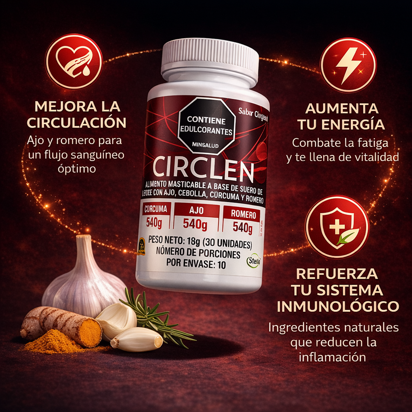 CIRCLEN™: Más Circulación, Más Energía y Salud