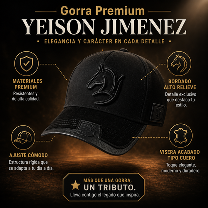 Gorra Premium Yeison Jiménez - Lleva su legado con orgullo eterno