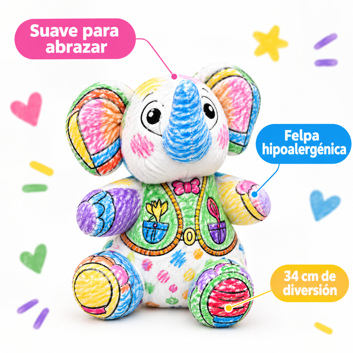 ColorMimos - Colorea, lava y pinta de nuevo
