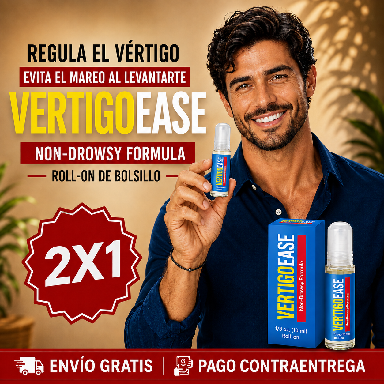 Vertigo Ease™ - Alivio portátil, siempre contigo