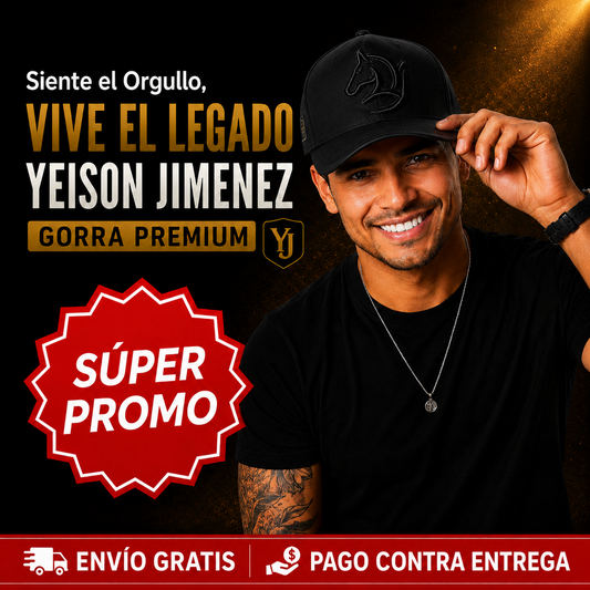 Gorra Premium Yeison Jiménez - Lleva su legado con orgullo eterno