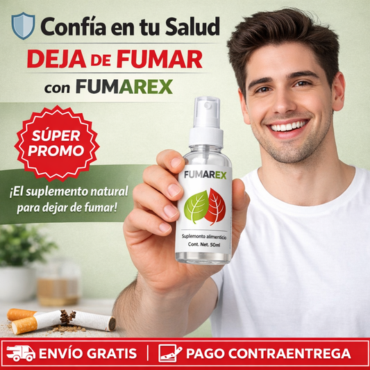 Oferta Especial 2x1: FUMAREX™ - Reduce la Ansiedad Causada por la Nicotina