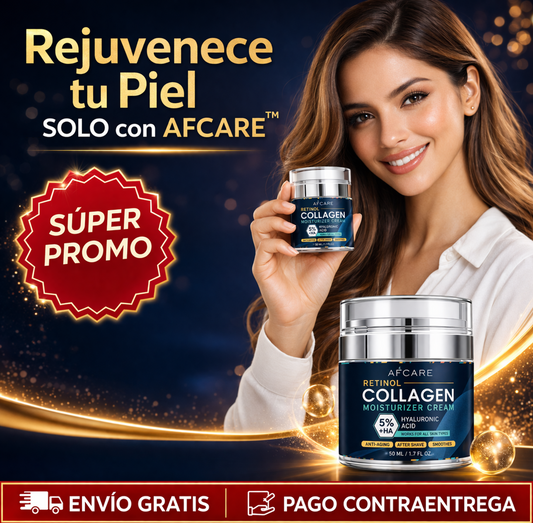 AFCARE™: Crema Antiarrugas con Retinol y Colágeno