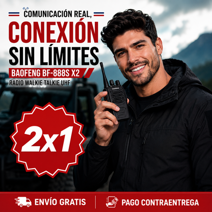 Radio Baofeng Guardian - Comunicación instantánea sin depender del celular