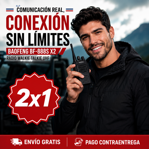 Radio Baofeng Guardian - Comunicación instantánea sin depender del celular
