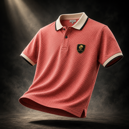 Polo Texturizado - Elegancia premium sin pagar precio de lujo