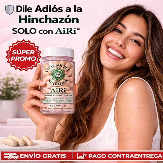 AiRi™: Digestión Ligera y Sin Hinchazón